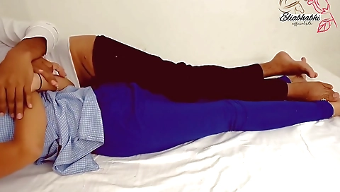 Calling School Girlfriend And Hardfucking Her Again