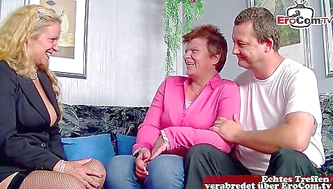 Ugly German Wife Tries Amateur Porn Casting With Husband