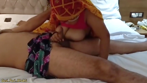 Indian Village Wife Fuck In Yellow Saree. Clear Hindi Voice - Hindi Sex
