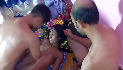 Two Big Cocks For My Little Wife Threesome Sex Bengali Amateurs