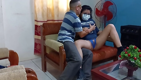 Hot Milf - Old Stepmother Thinks She Can Still Have Sex And Invites Her Stepson To Touch Him