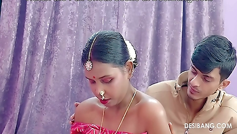 Married Indian Couple Agree To Be Filmed While Fucking For With Desi Bang
