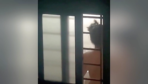 Today Exclusive -desi Chick Bathing Video Record In